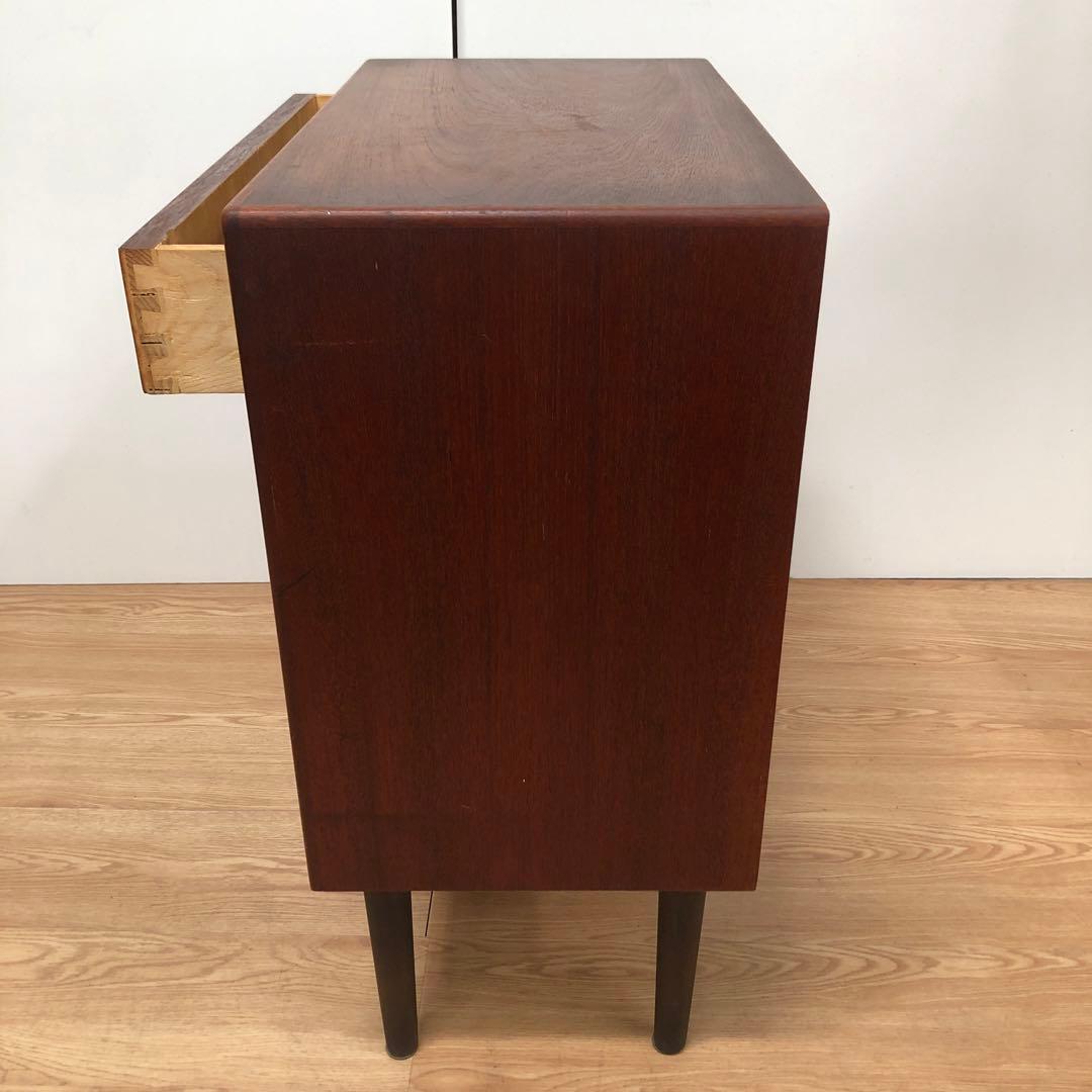 F143  3段スモールチェスト　北欧ヴィンテージ