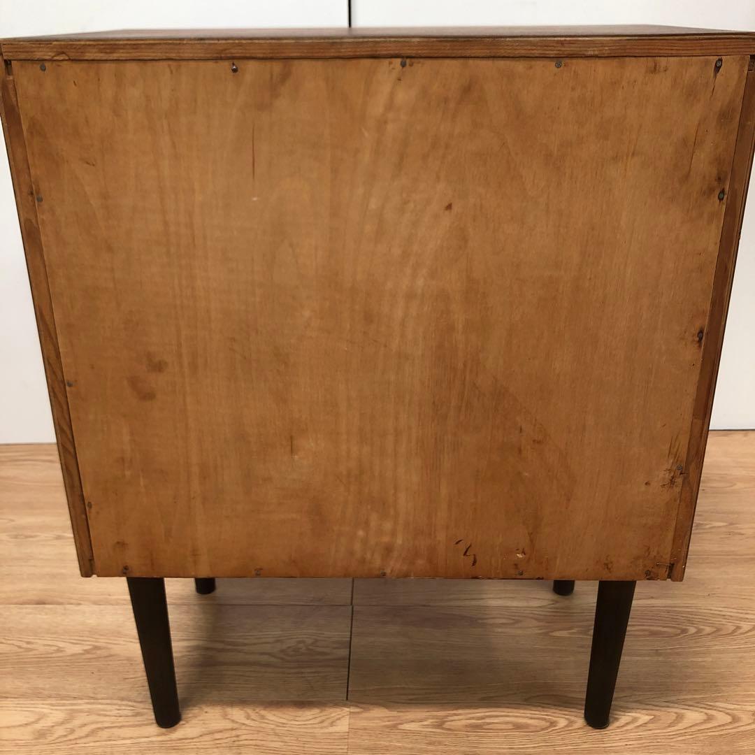 F143  3段スモールチェスト　北欧ヴィンテージ