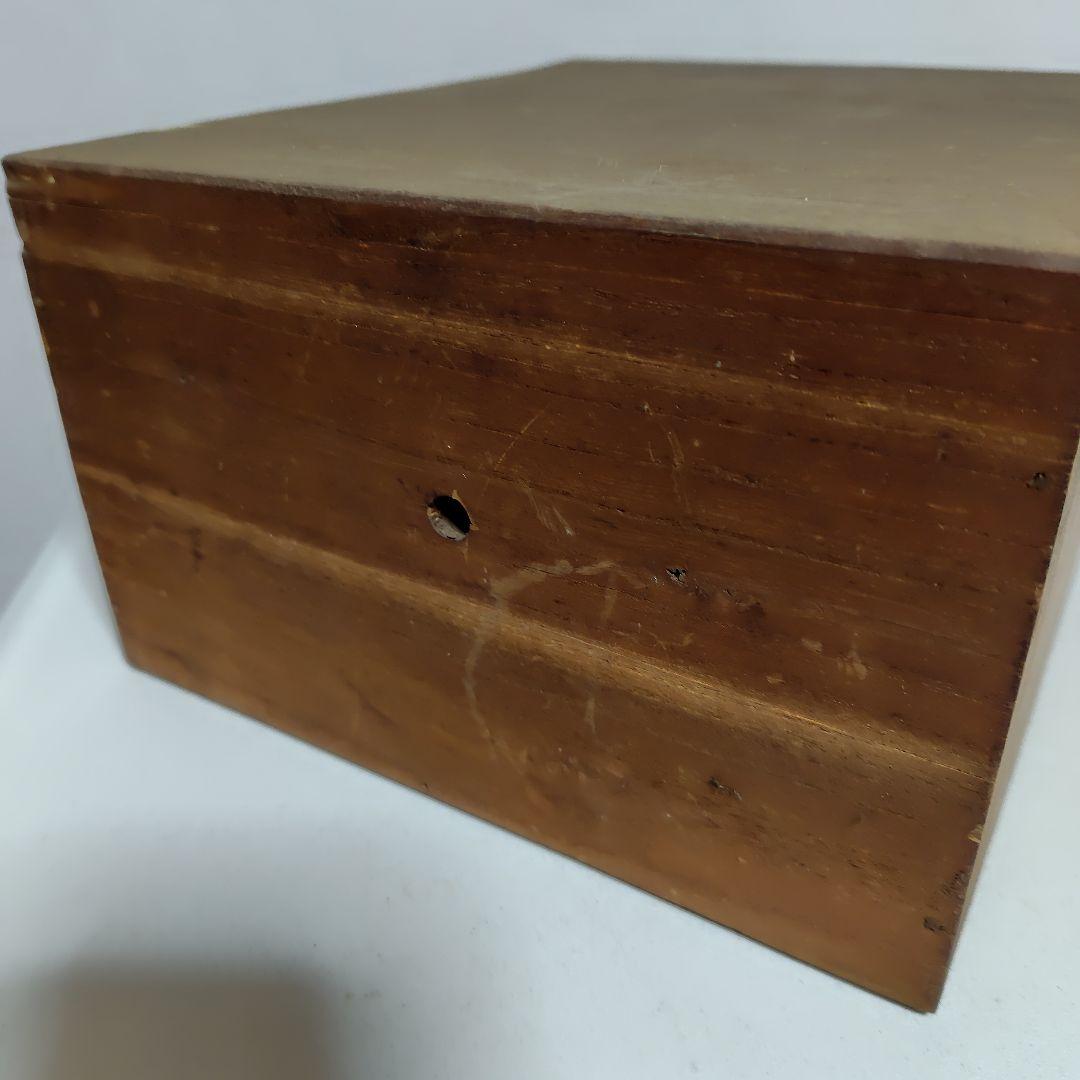 富山、年代物薬箱、本桐製今では入手困難品です。