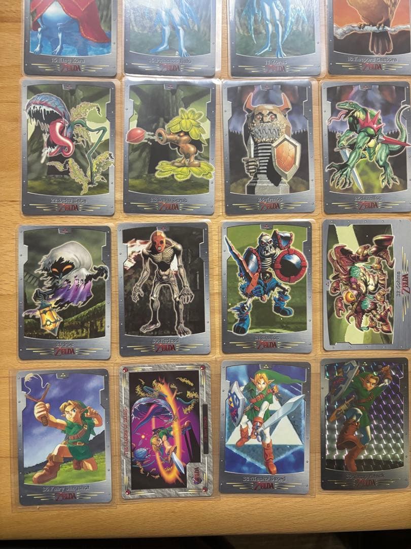 ゼルダの伝説　時のオカリナ　カードダス　コンプ　全42種