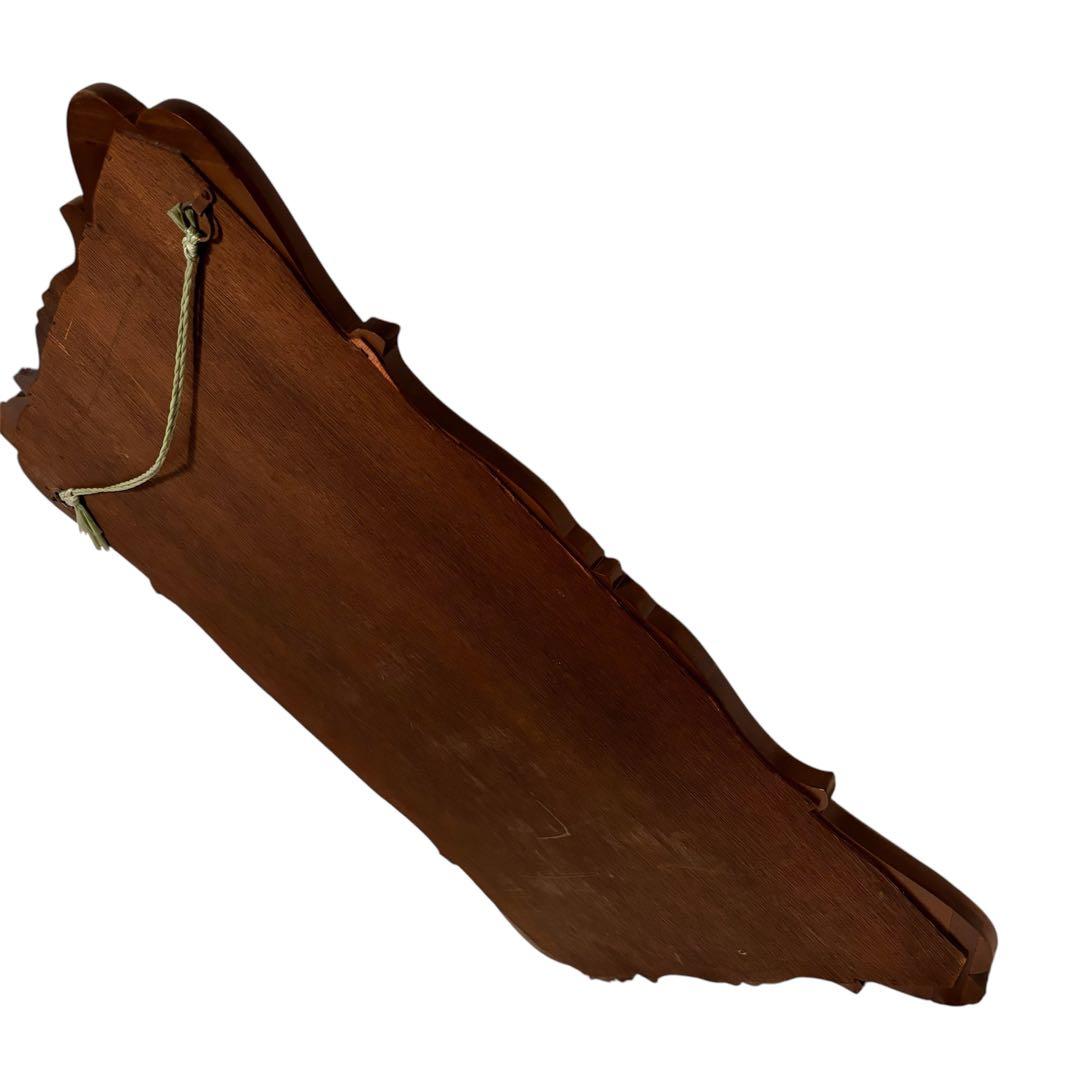 ビンテージ ウォールミラー 鏡 木枠ミラー 壁掛け 立て掛け 彫刻 アンティーク