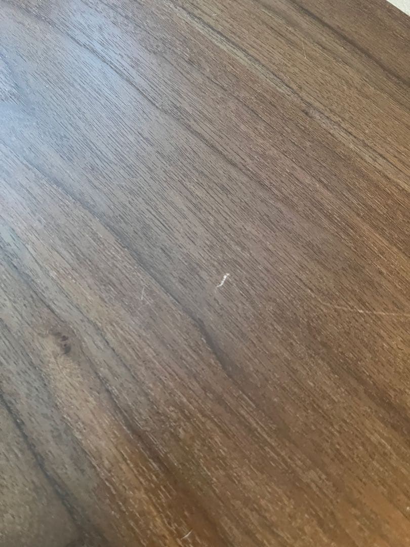 無印のステンレスユニットシェルフ　オーク材棚