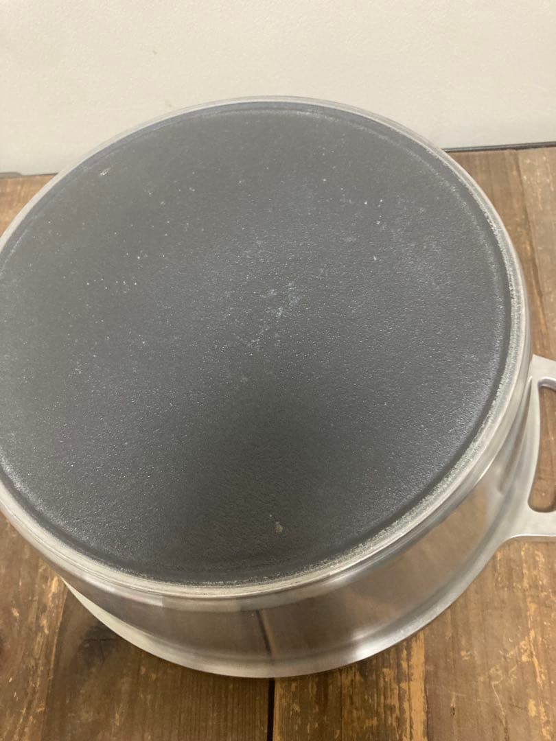 【日本製】 ＨＡＬムスイ　ＫＩＮＧ無水鍋 ２４ｃｍ