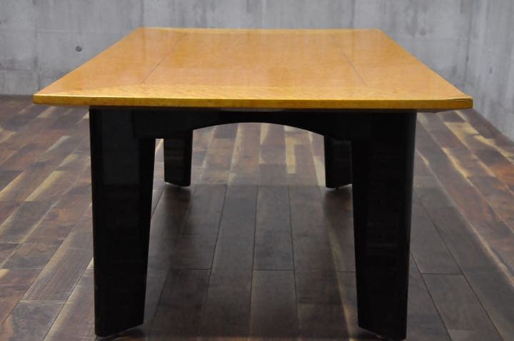 ABC4 IDC大塚家具 スプレンダー センターテーブル ブラック 4本脚