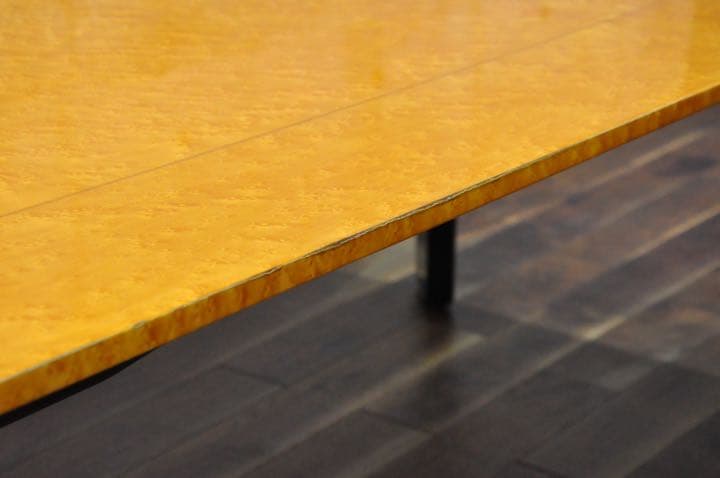 ABC4 IDC大塚家具 スプレンダー センターテーブル ブラック 4本脚