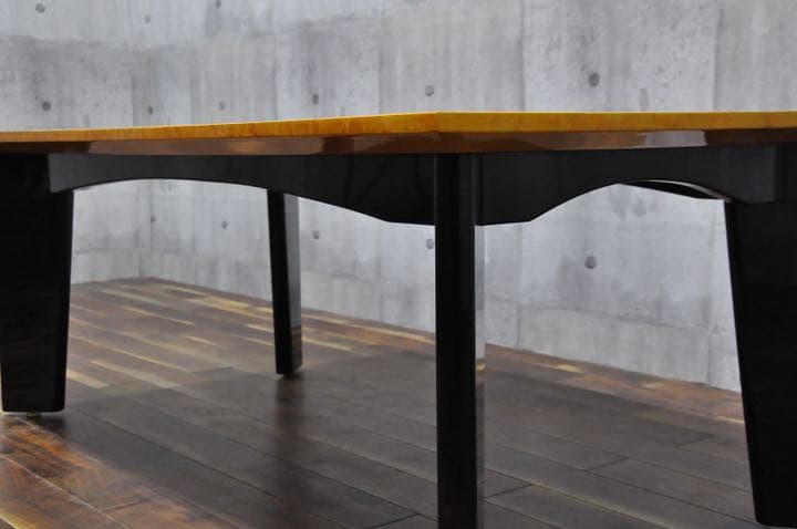 ABC4 IDC大塚家具 スプレンダー センターテーブル ブラック 4本脚