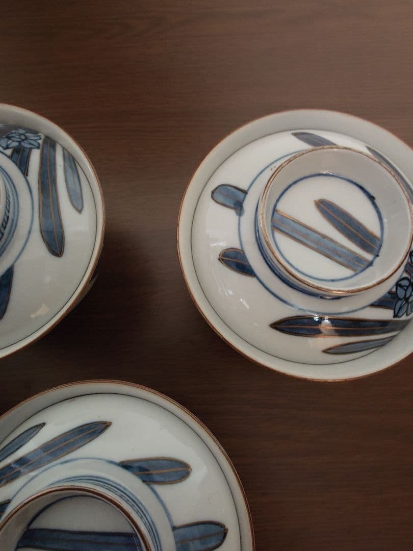 九谷造り蓋つき煮物椀 9個セット