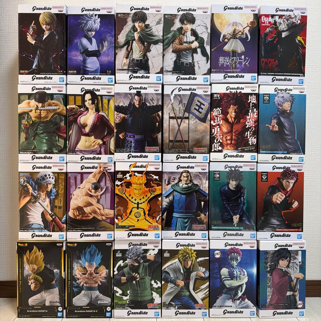 Grandista プライズフィギュア24個まとめ売り - メルカリ