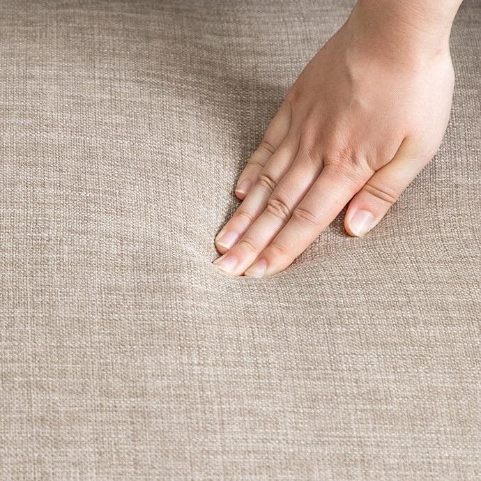 2人掛けソファ コンパクトタイプ ベージュ系 幅110