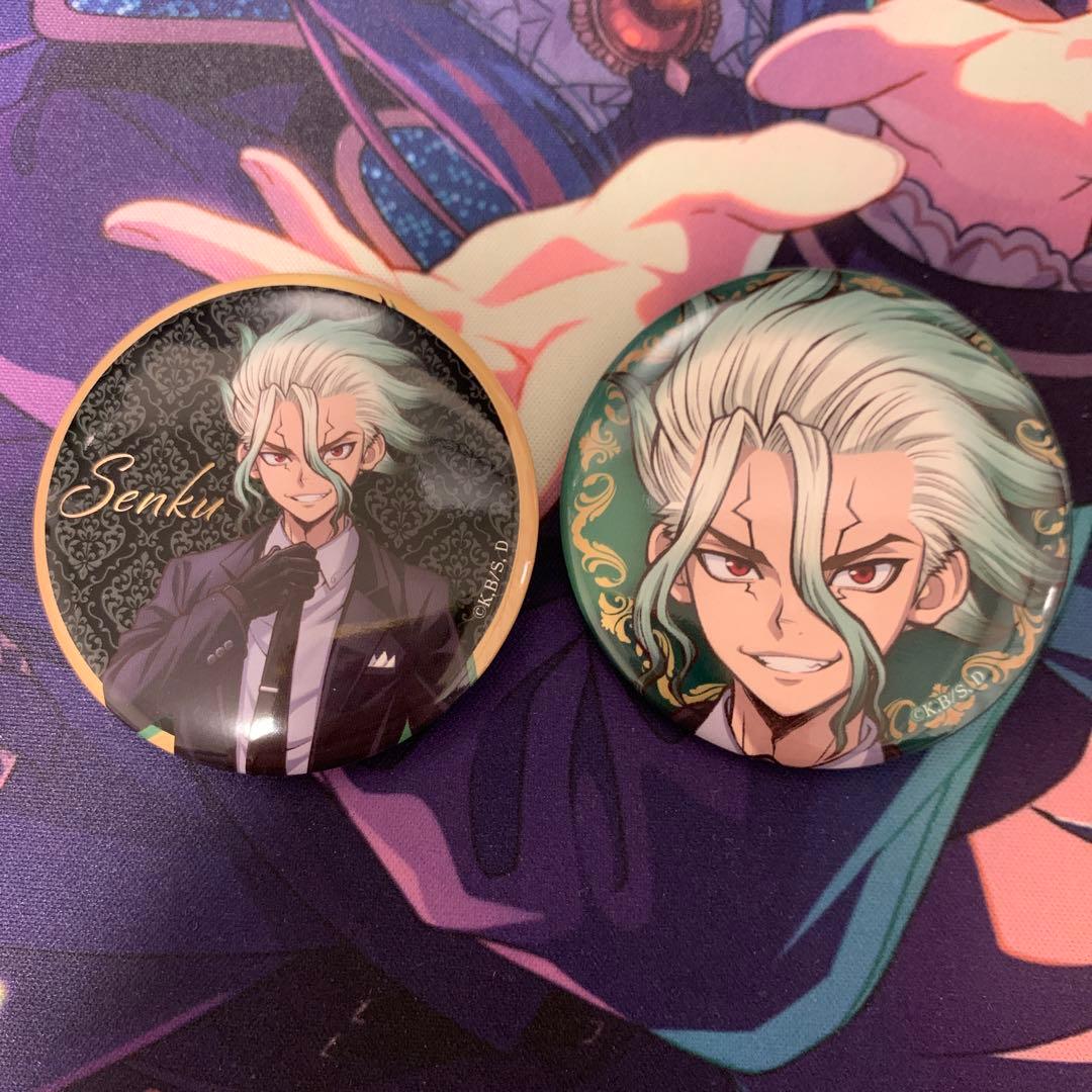 ジャンプフェスタ2026 Dr.STONE 缶バッジ 石神千空 ブラックスーツ