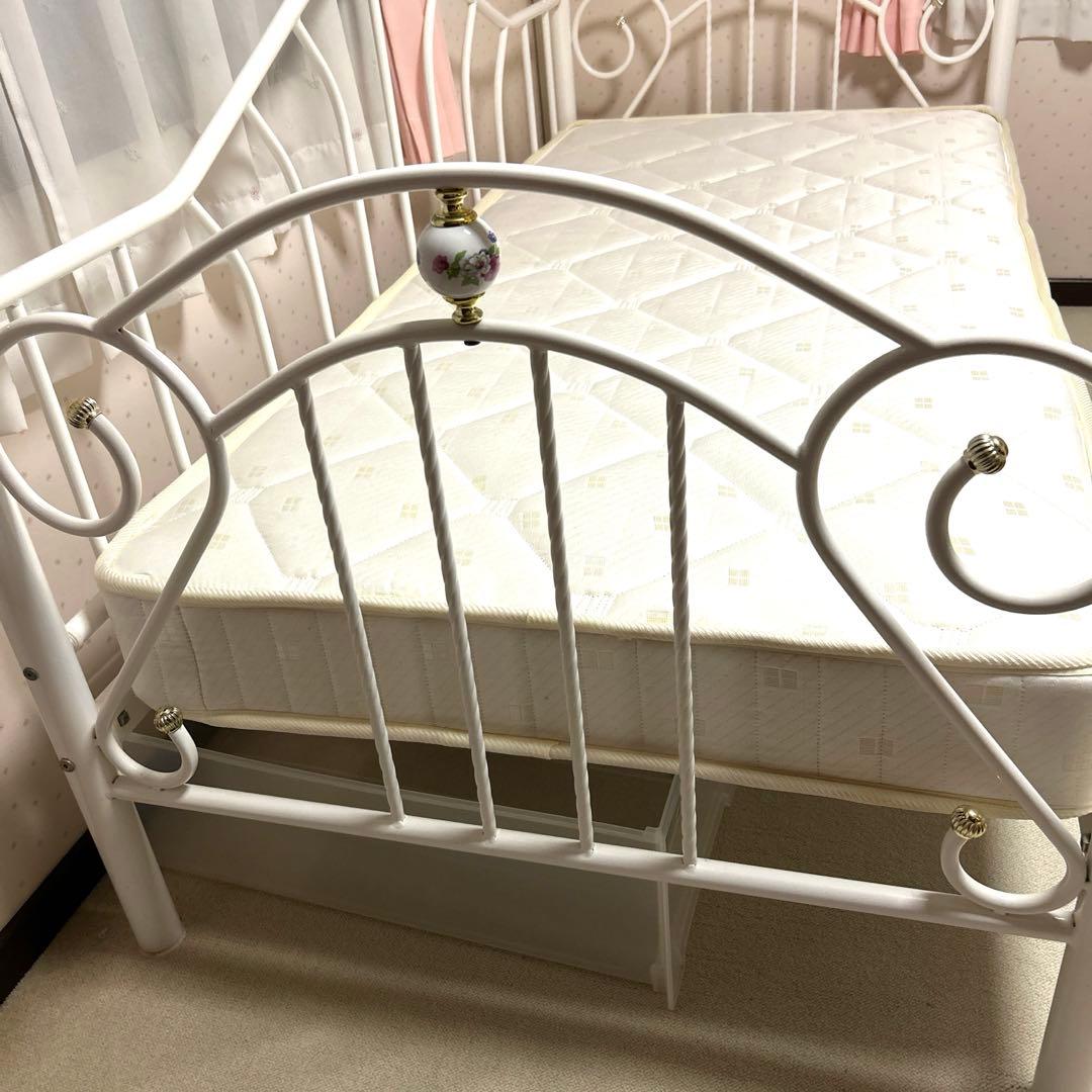 【お値下げ】ニトリ デイベッド ジュリア お姫様ベッド