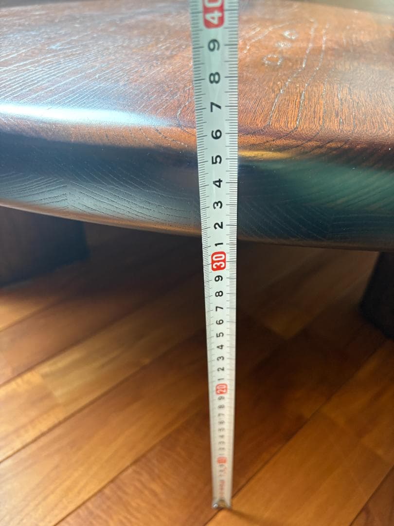 カリモク［試作品］ 大円卓(120cm)／ローテーブル