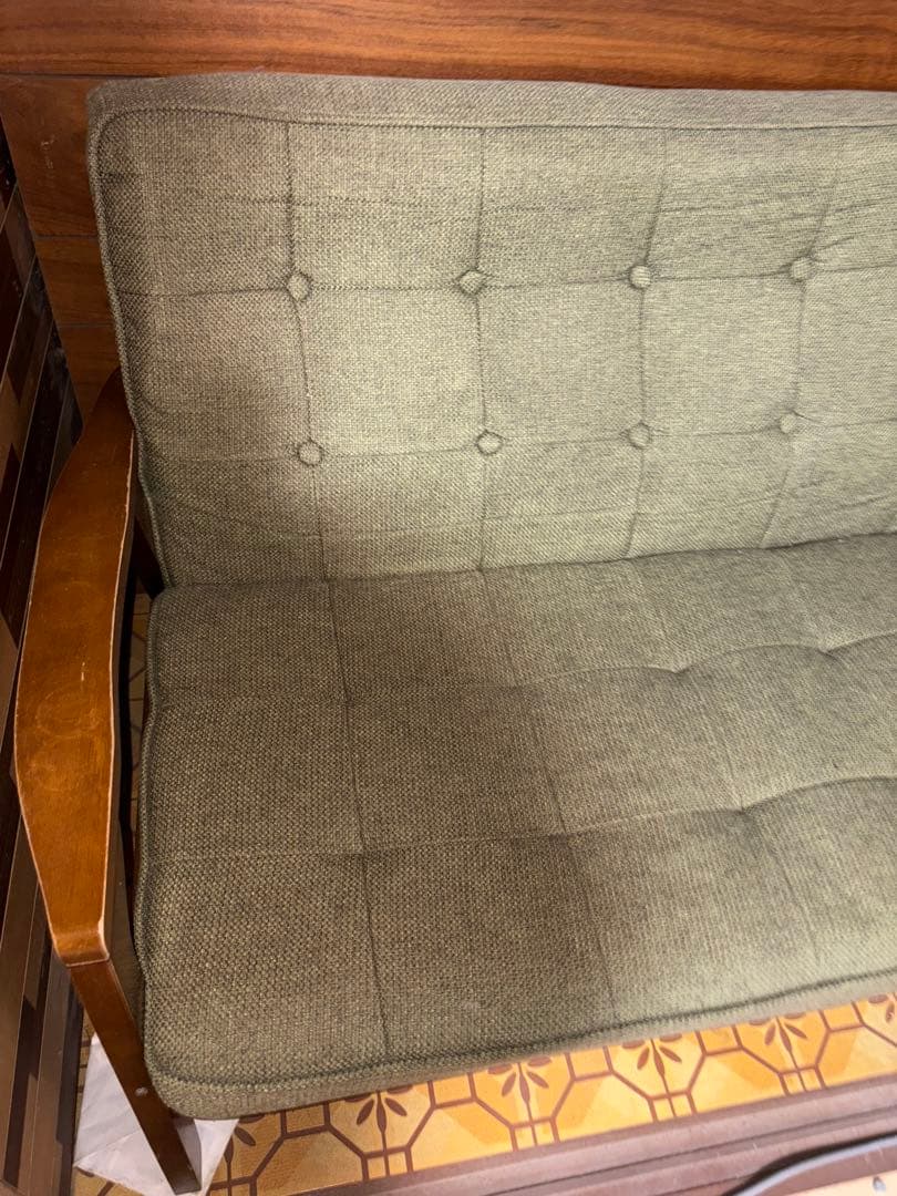 GY0212 ミッドセンチュリー風 2人掛けソファ ニトリ - メルカリ