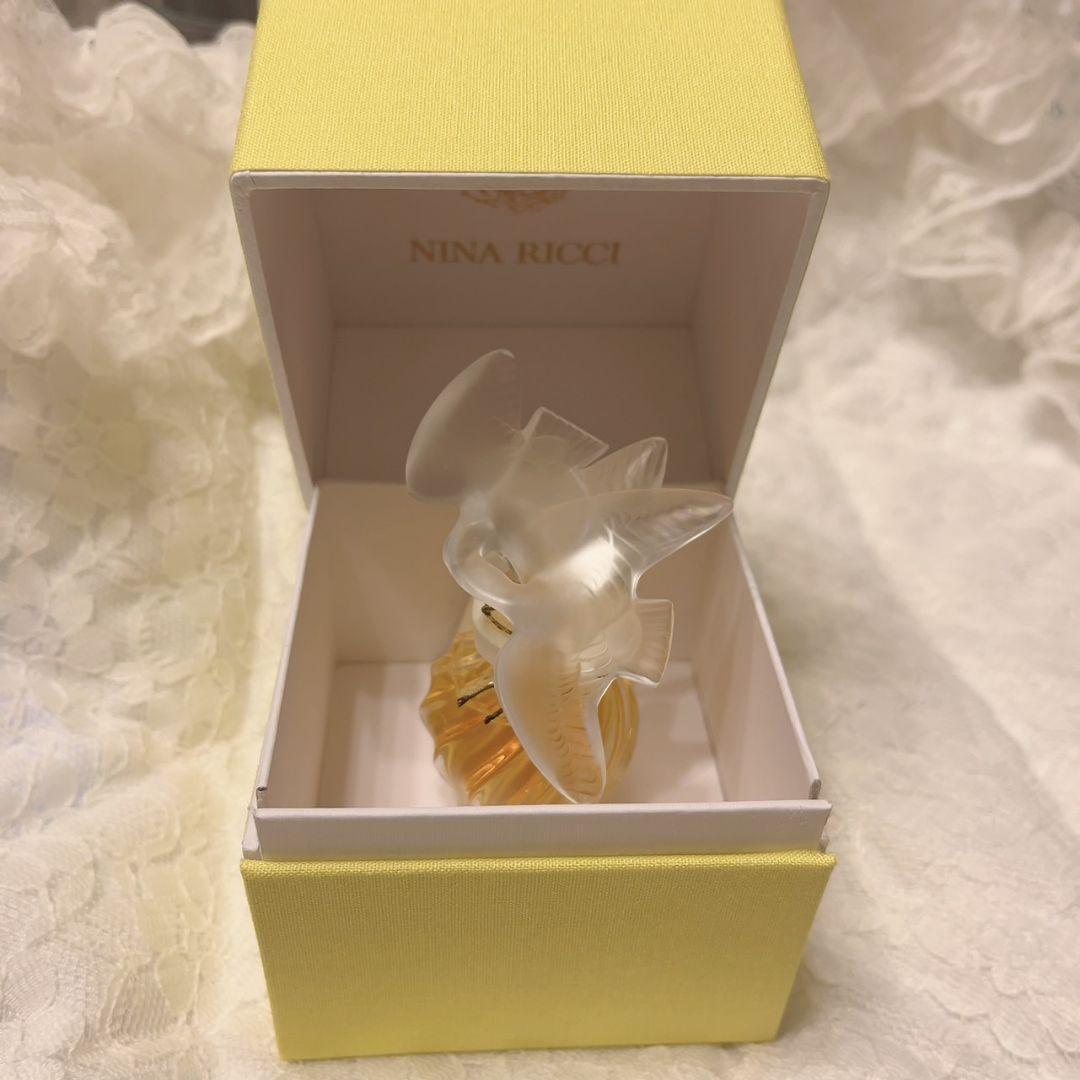 ニナリッチ2羽鳩 オードパルファムレールデュタン7.5ml 香水ラリックボトル