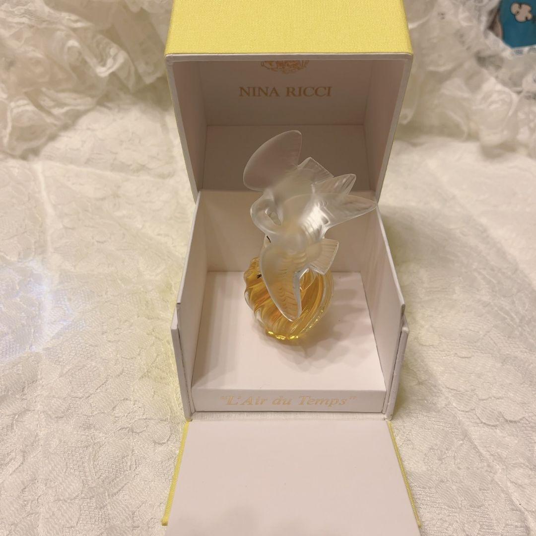 ニナリッチ2羽鳩 オードパルファムレールデュタン7.5ml 香水ラリックボトル