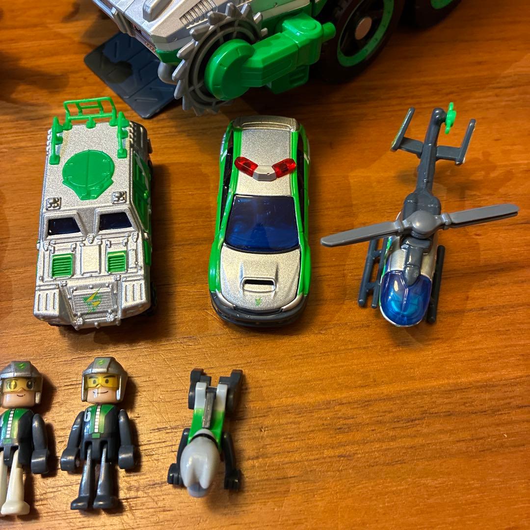 トミカハイパーグリーンレンジャー　レンジャータンサーレンジャージャイロプラキッズ