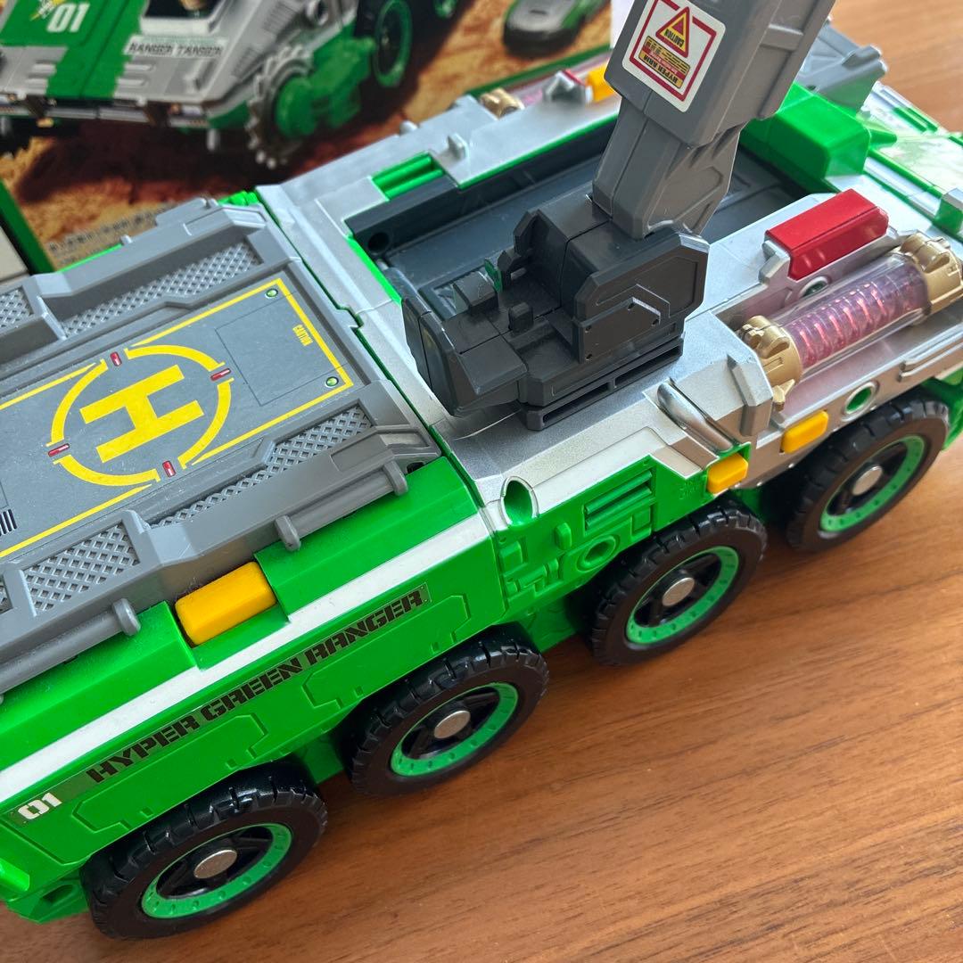 トミカハイパーグリーンレンジャー　レンジャータンサーレンジャージャイロプラキッズ