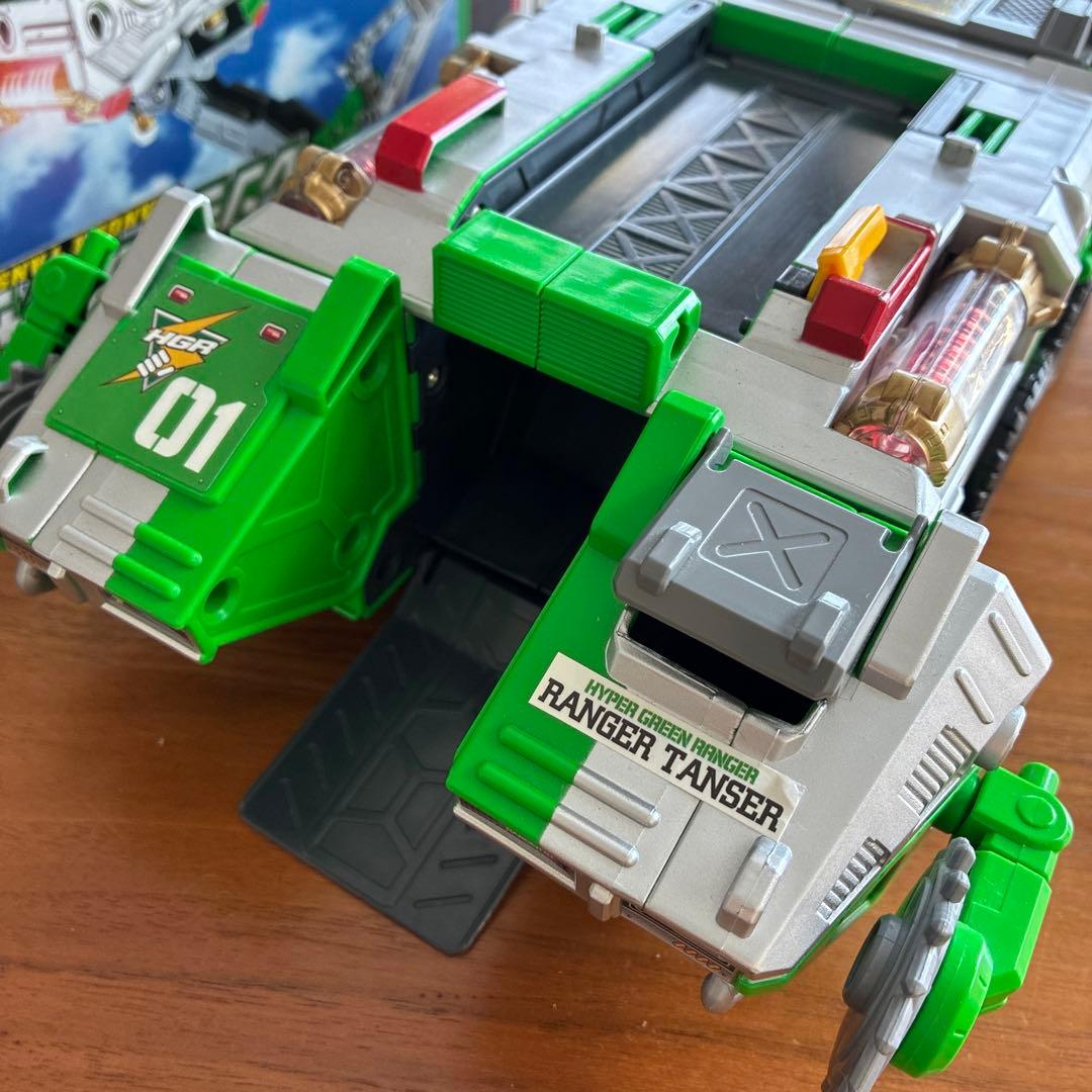 トミカハイパーグリーンレンジャー　レンジャータンサーレンジャージャイロプラキッズ