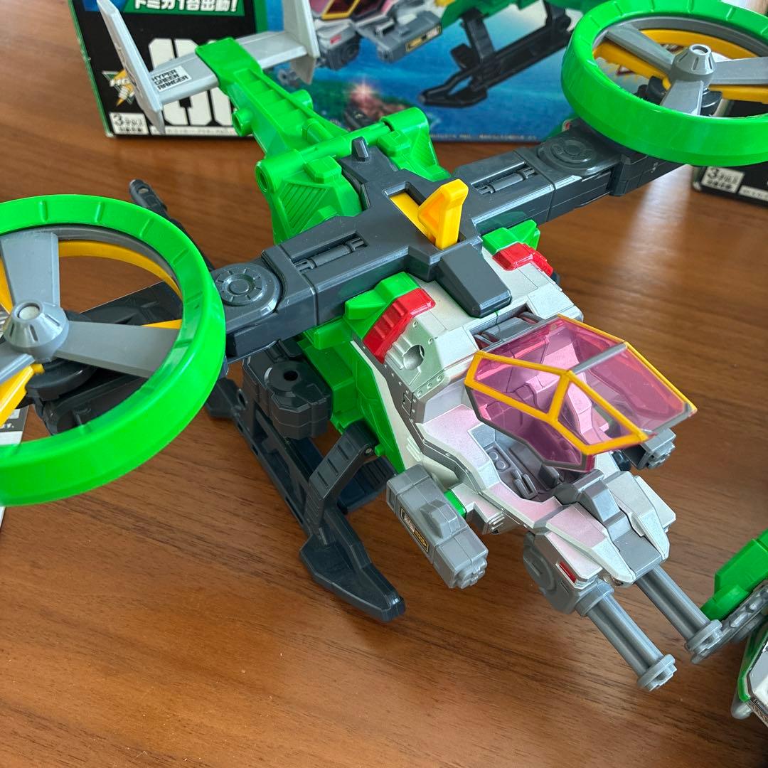 トミカハイパーグリーンレンジャー　レンジャータンサーレンジャージャイロプラキッズ