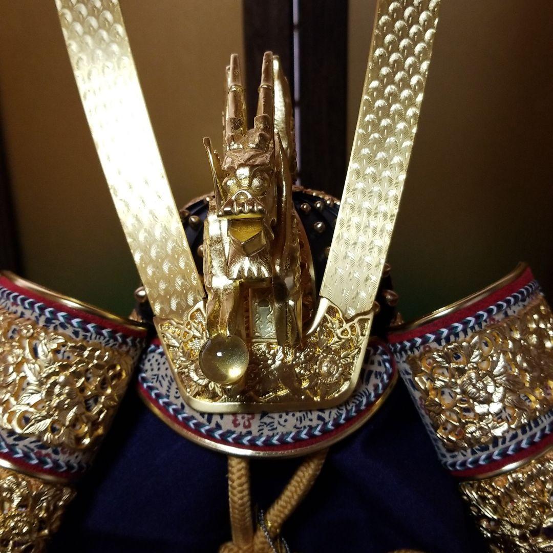 五月人形　15号　平安武久作　兜飾り