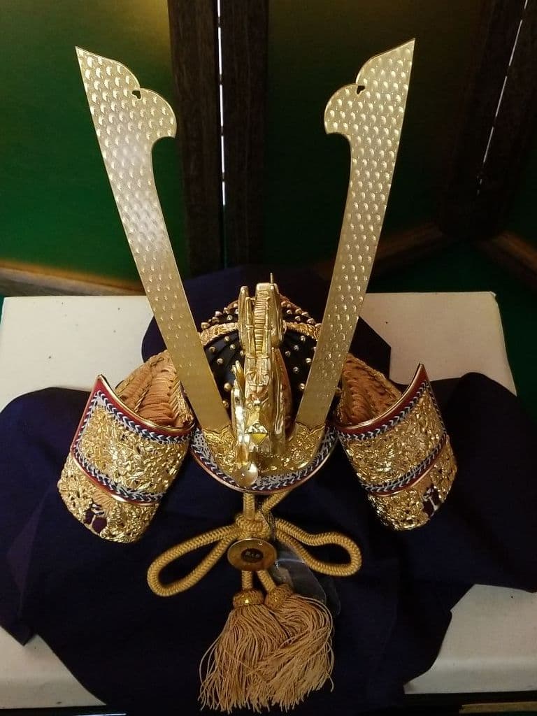 五月人形　15号　平安武久作　兜飾り