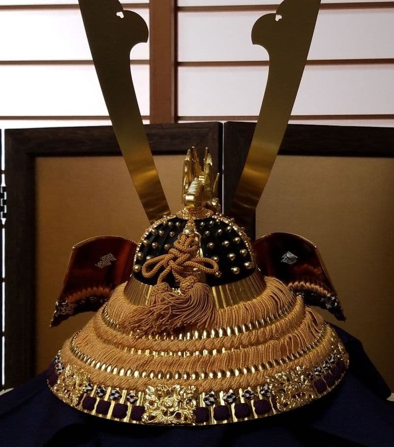 五月人形　15号　平安武久作　兜飾り