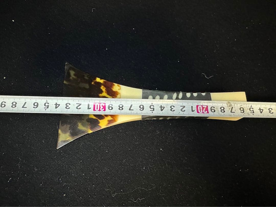 三味線　撥　バチ　天然素材　和楽器　民謡　アンティーク　細密細工 重さ:137g