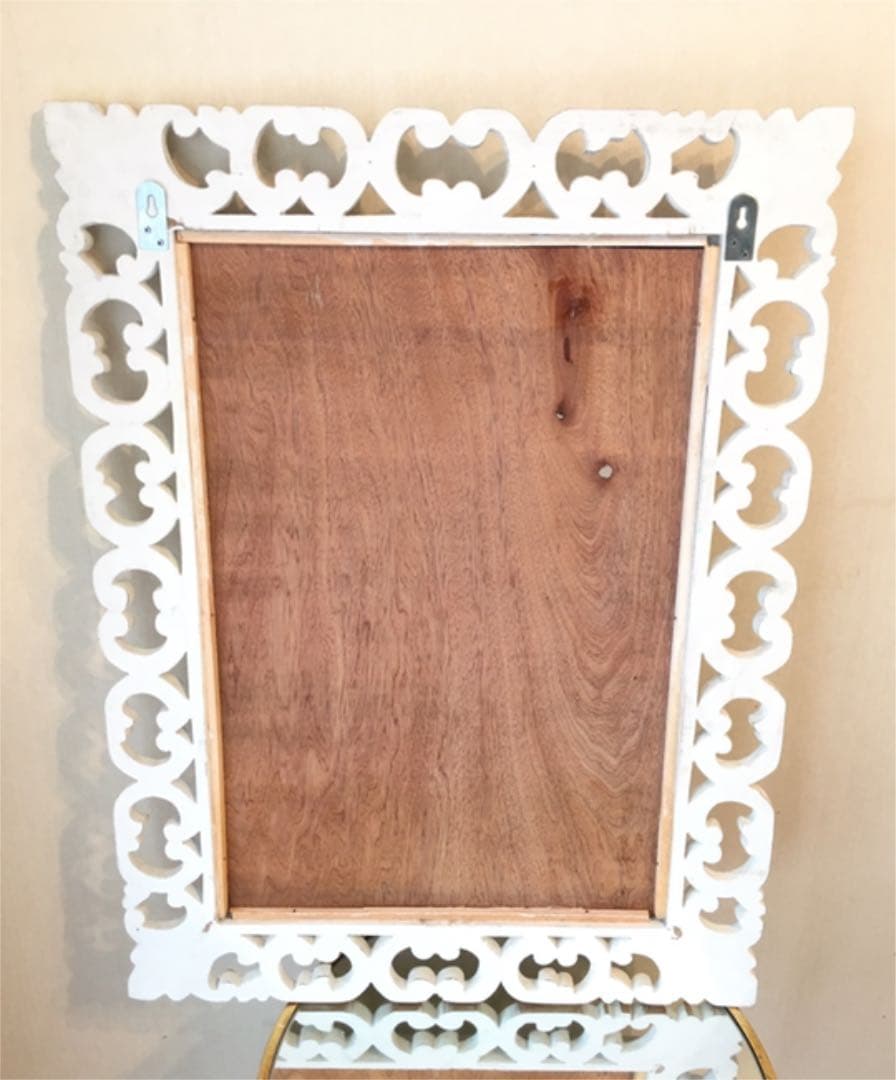 ミラー♡ホワイトナチュラル　80✖️60