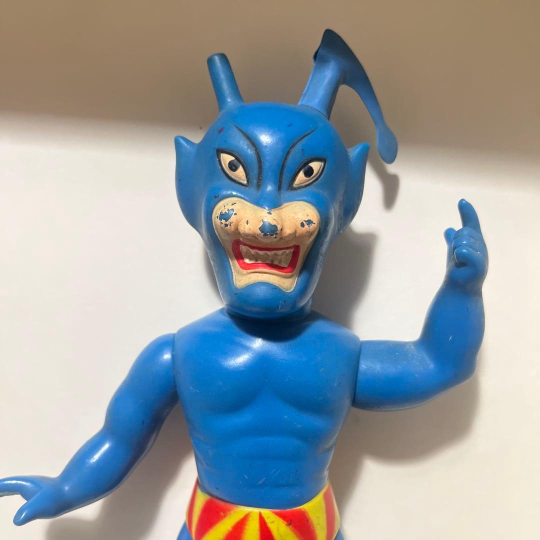 さ*ら様 中嶋製作所製 タイガーマスク キングサタン ソフビ フィギュア