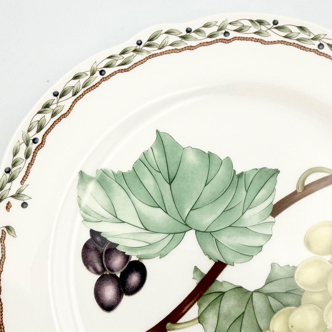 未使用品 ノリタケ ロイヤルオーチャード 中皿 葡萄柄 ぶどう お皿