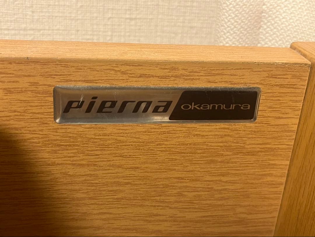 okamura pierna ナチュラルウッドデスク