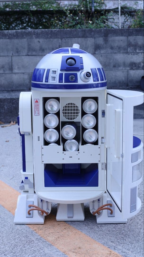 R2-D2　激レア　ドリンククーラー　非売品　当時のオマケ付