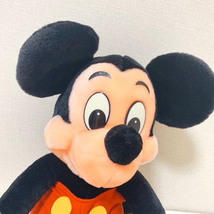ミッキーマウス ミニーマウス ジャンボサイズ ぬいぐるみ ヴィンテージ