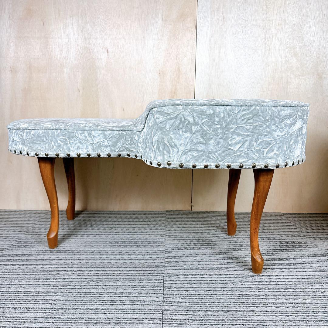 アンティーク 猫脚 スツール ヴィンテージ レトロ チェア 椅子 おしゃれ 3脚