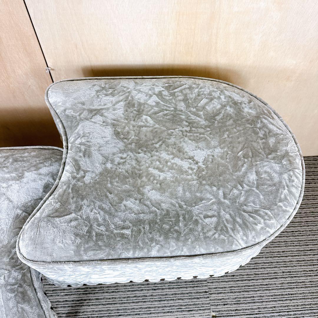 アンティーク 猫脚 スツール ヴィンテージ レトロ チェア 椅子 おしゃれ 3脚