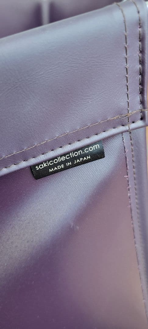 サキ R-357BR セルフワゴン レザースタイル PVC ブラウン ラゲッジ②