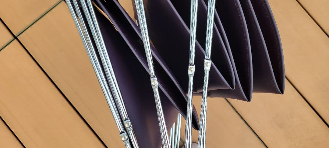 サキ R-357BR セルフワゴン レザースタイル PVC ブラウン ラゲッジ②