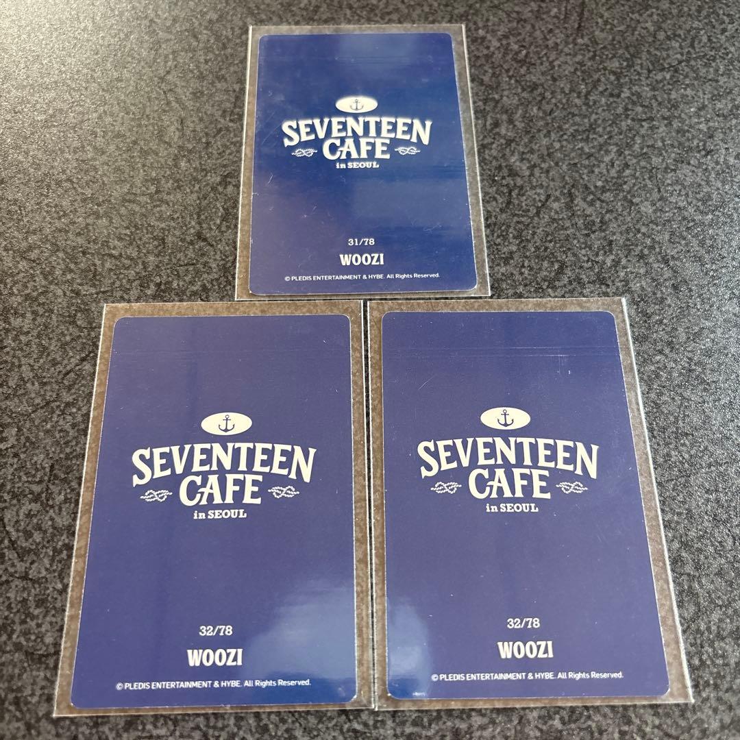 ウジ トレカ SEVENTEEN seventeen cafe - メルカリ