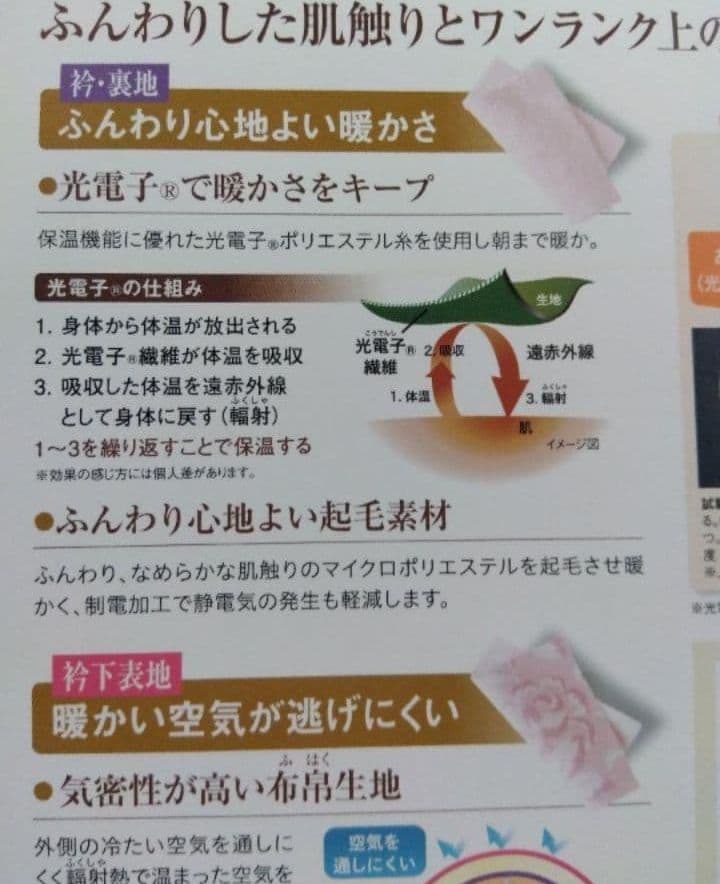 シャルレ　あったか掛けカバーダブル新品未開封