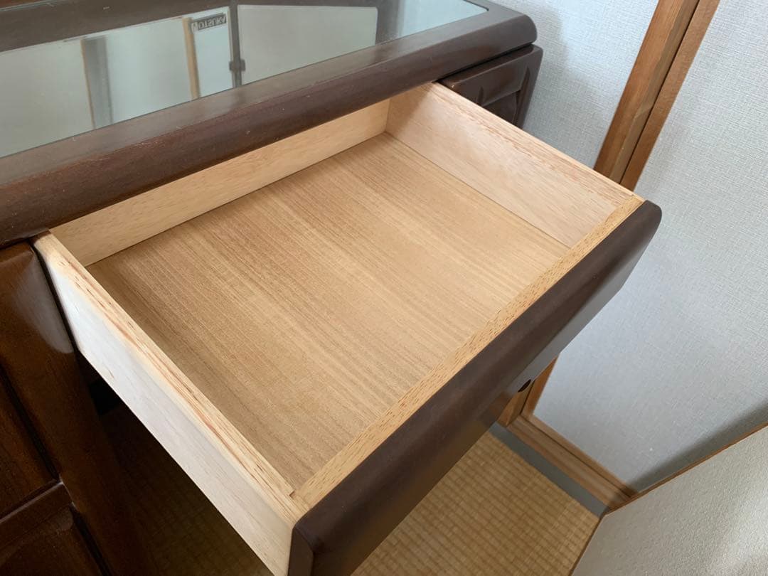 【出品その1/2】三面鏡ドレッサー（椅子は別出品です）