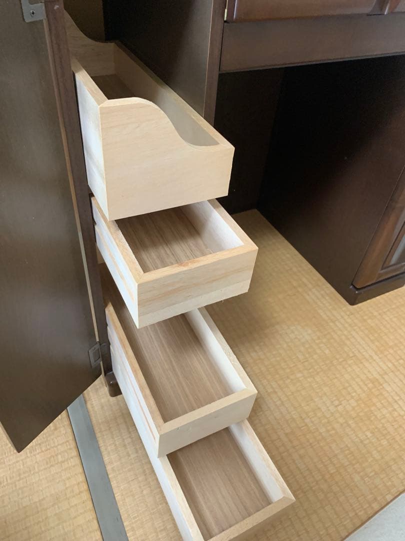 【出品その1/2】三面鏡ドレッサー（椅子は別出品です）