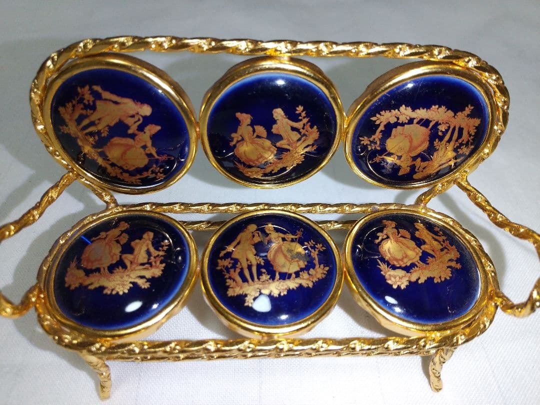 リモージュ 陶器 イス&テーブル セット