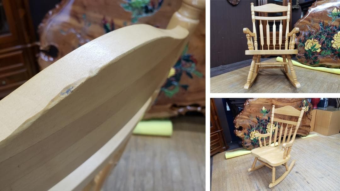 えったん　　L20　美品　ロッキングチェア②