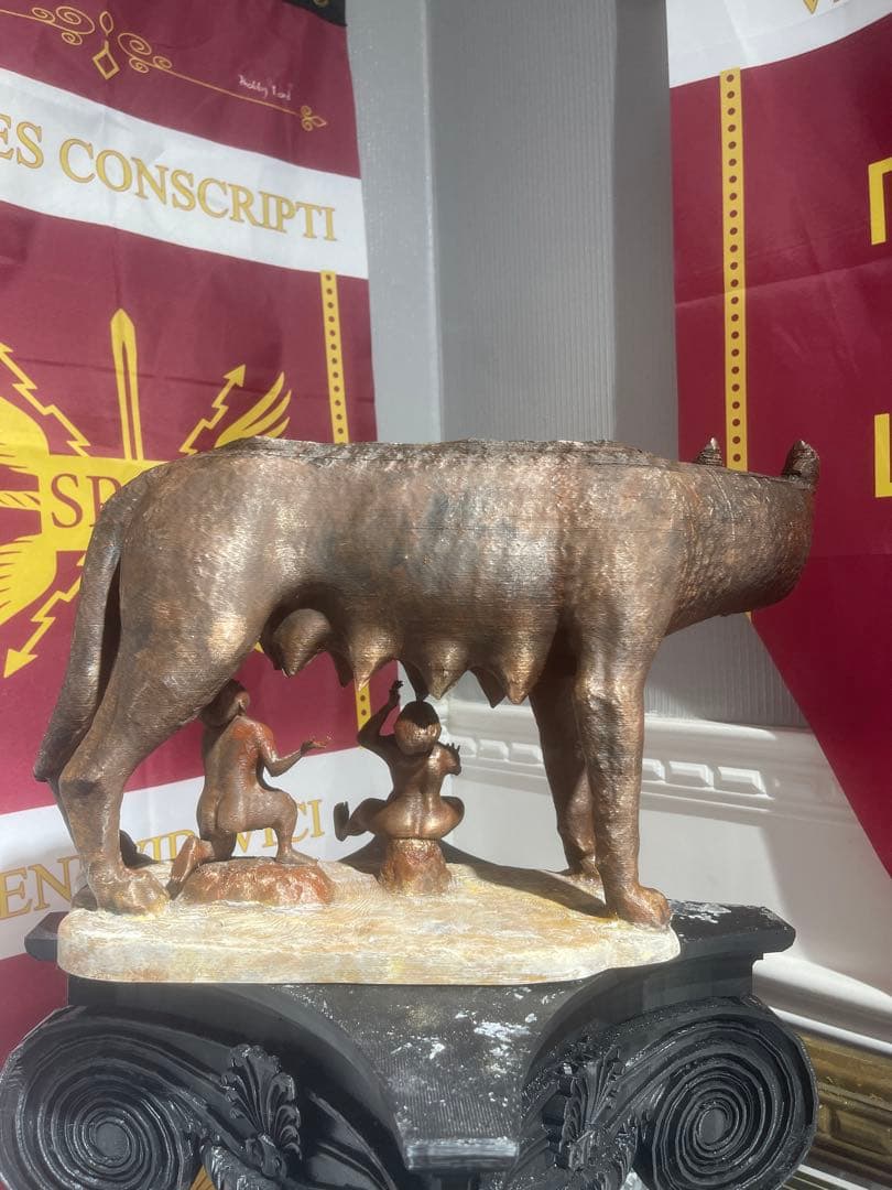 カピトリヌスの雌狼 長さ41cm ローマ神話