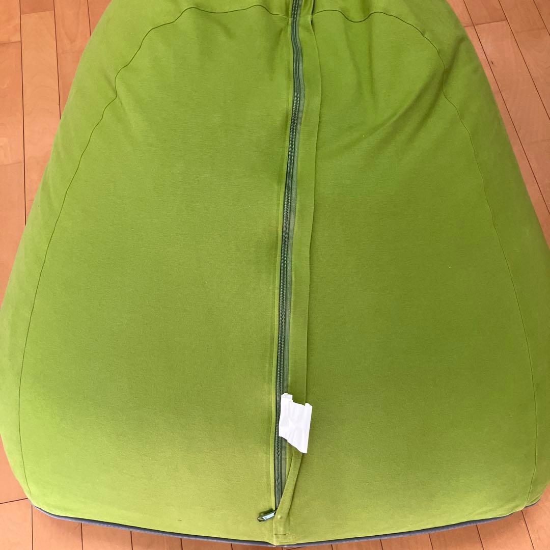 yoibo 緑色ビーズクッション