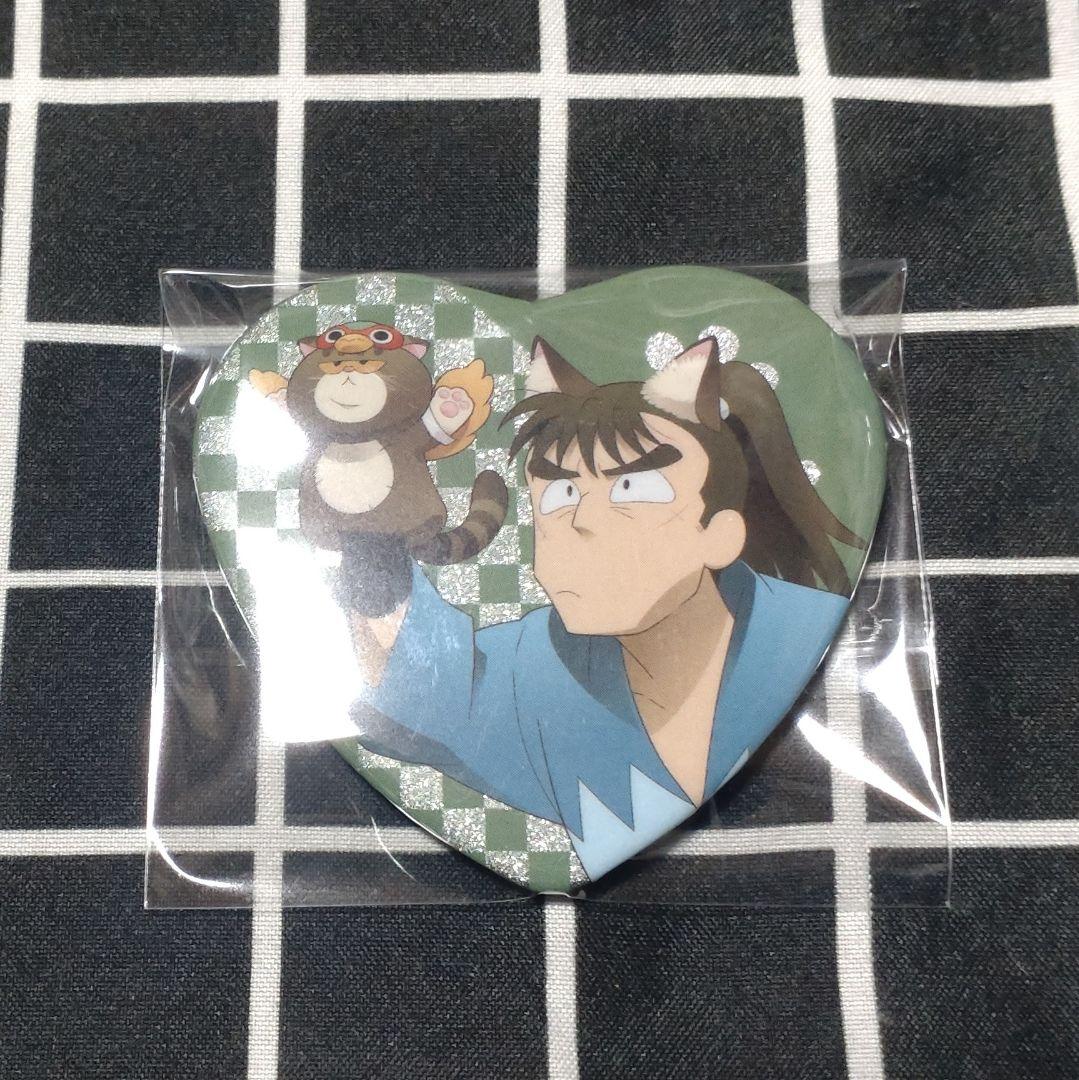 忍たま乱太郎 ナンジャタウン ハート缶バッジ 中在家長次 - メルカリ