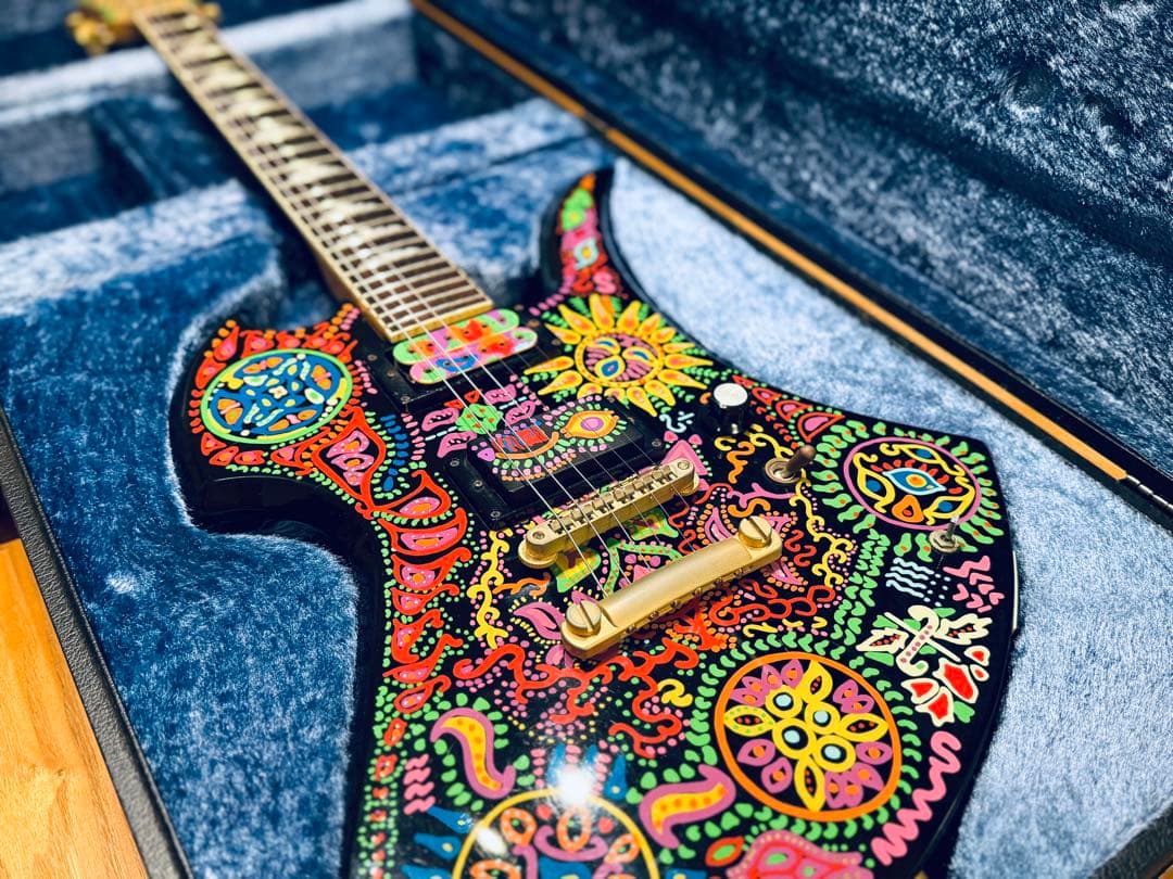 中古品 メンテ弦交換済】 フェルナンデス MG-120X hide Burny - メルカリ