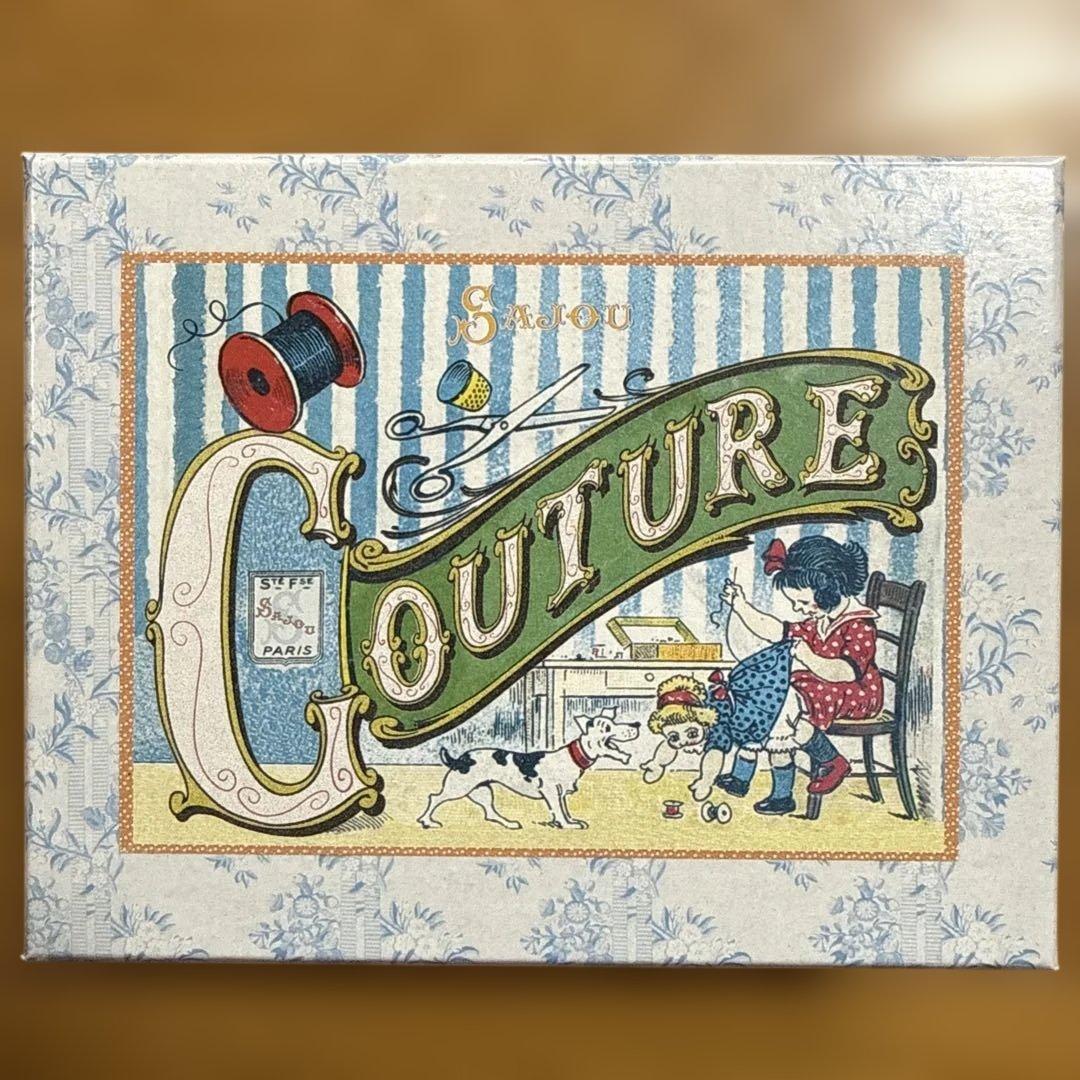 SAJOU メゾン・サジュー メルスリーボックス 裁縫箱 宝箱 フランス製