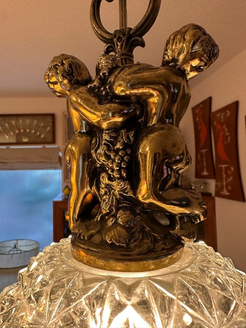 アメリカ製　ヴィンテージ　ペンダントライト　ミッドセンチュリー