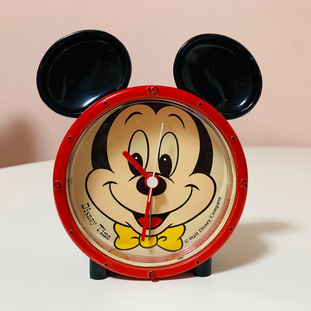 発送可】レトロ ミッキーマウス 目覚まし時計 - メルカリ